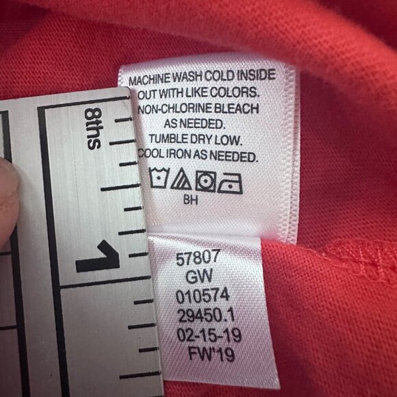 Hanna Andersson Space Themed Orange Cotton T-Shirt Short Sleeves Size Boy US 4 - Picture 10 of 13